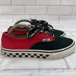 VANS Authentic Canvas Skate Shoes Checkered